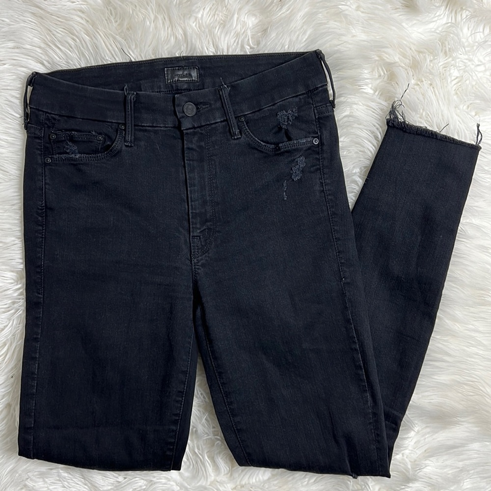 MOTHER  LOOKER ANKLE FRAY  SIZE 27